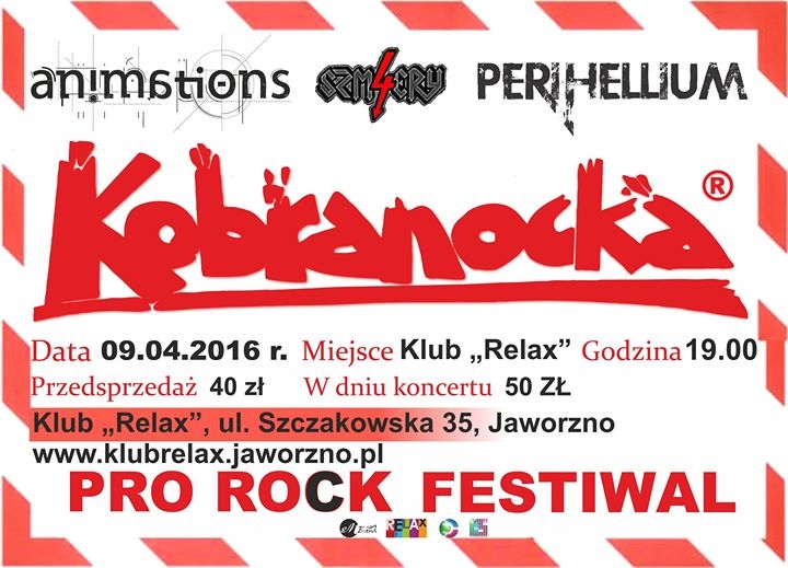 Plakat 2 edycja ProRock Festiwal